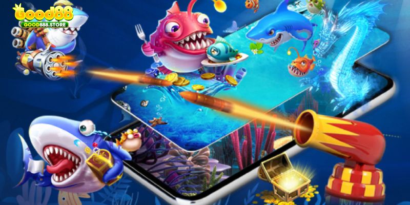 Các loại vũ khí cung cấp cho hội viên trong game bắn cá H5