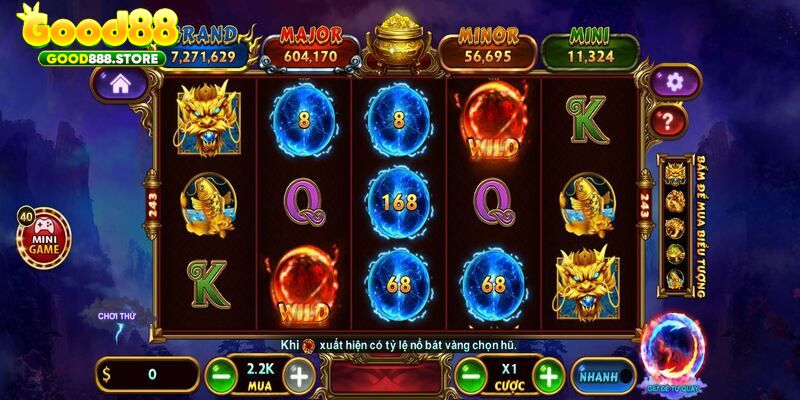 Nguyên tắc cụ thể trong slot machine Tứ Linh